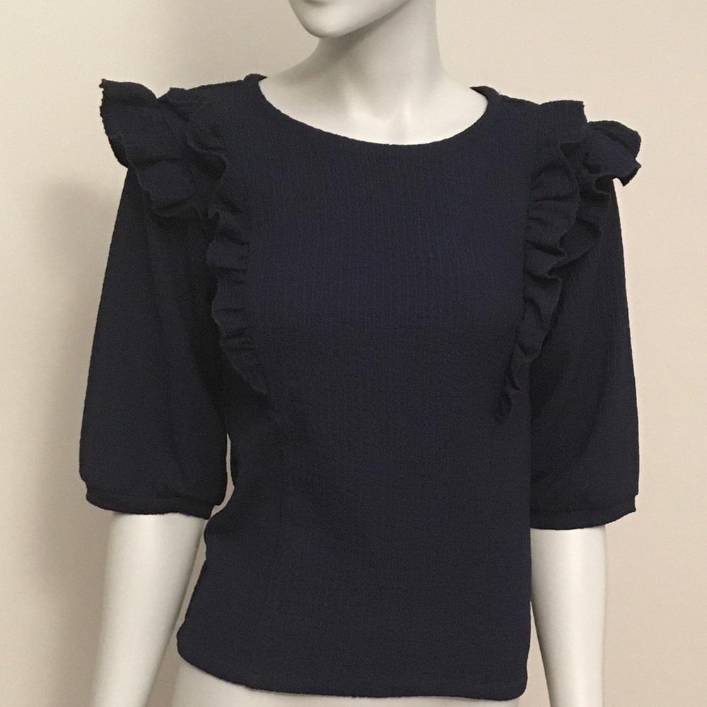 Toxik3 Navy Blue Top